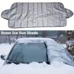Universal Car Windshield Snow Cover | Frost, Ice, Rain & Sun Protector for Most Cars & SUVs, 1PC Auto Windscreen Shield