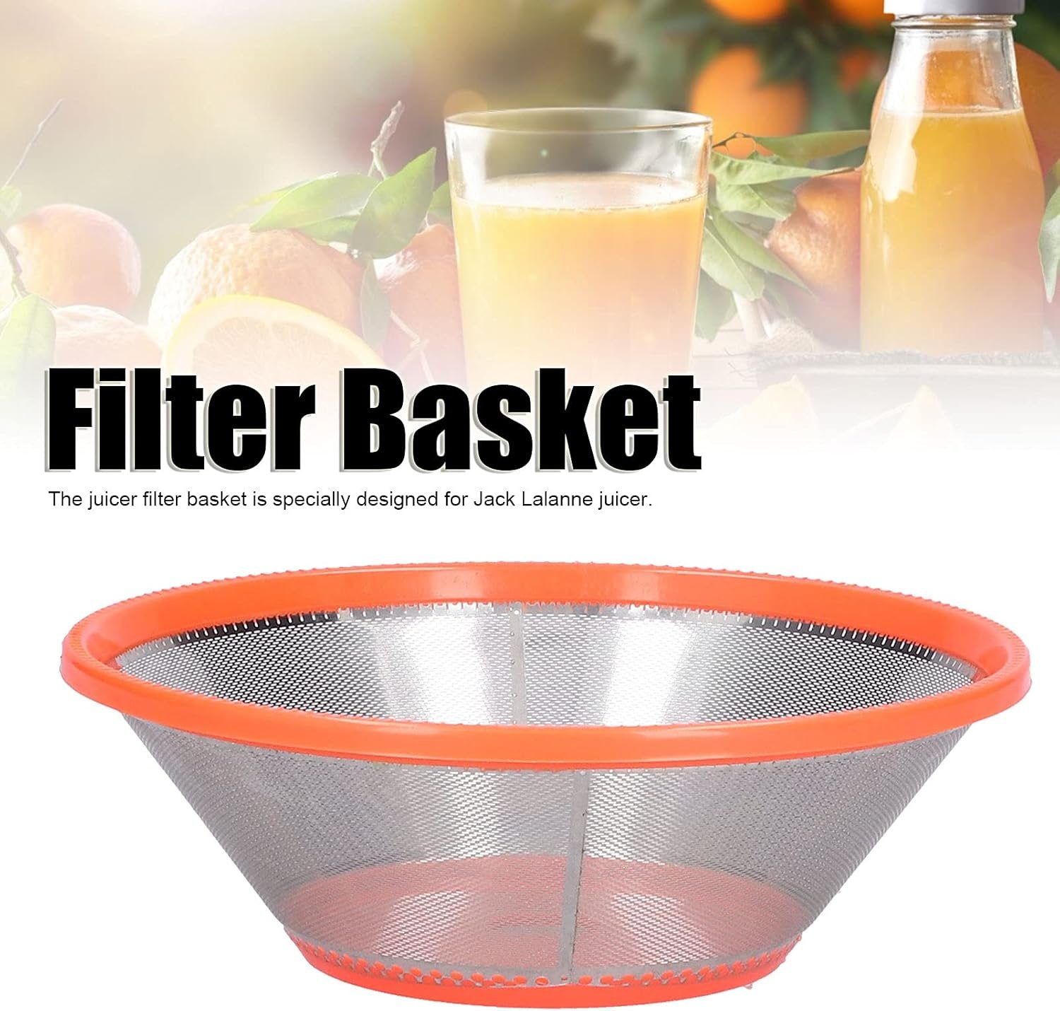 Filter Basket, Juicer Accessory Juicer Accessories Precise Filter Design for Jack Lalanne Juicer replacement for Filter Baskets