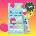 New - Bloom Nutrition Daily Hydration Sticks - 1350mg Electrolytes, 5g Clear Whey Protein & Collagen, 8 Key Vitamins, Sugar-Free Drink Mix for Hydration, Recovery & Skin Health